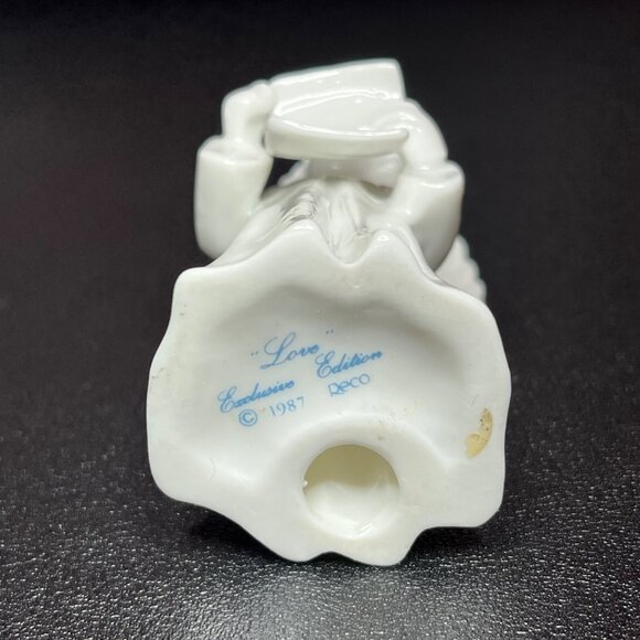 Reco "Love" Exclusive Edition White Porcelain Angel 1987 - Picture 6 of 7